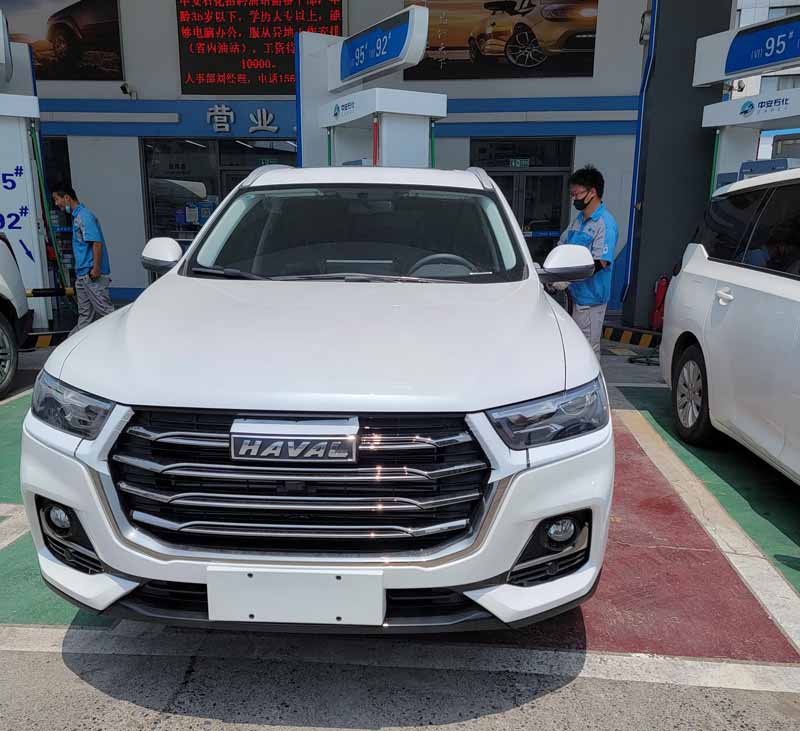 新車(chē)到店大哈弗H6國(guó)潮板